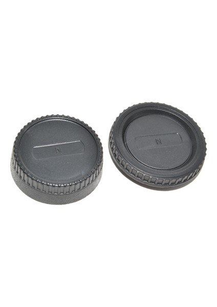 Nikon Makine Body Ve Lens Arka Kapak Seti