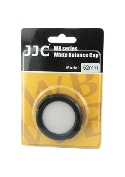 Beyaz Ayar Kapağı White Balance Cap 52 Mm