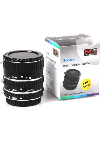 Canon Eos İçin Meike Otomatik Macro (Makro) Af Tüp Autofocus