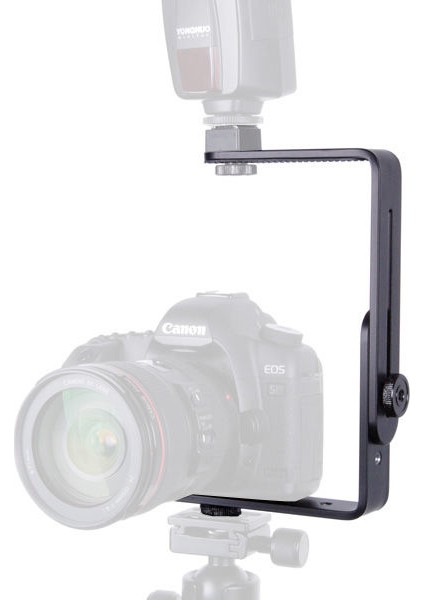 Ayarlanabilir Flash Bracket L Şekli Flaş Dirseği