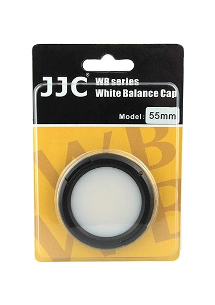 55 Mm Beyaz Ayarı Kapağı White Balance Cap