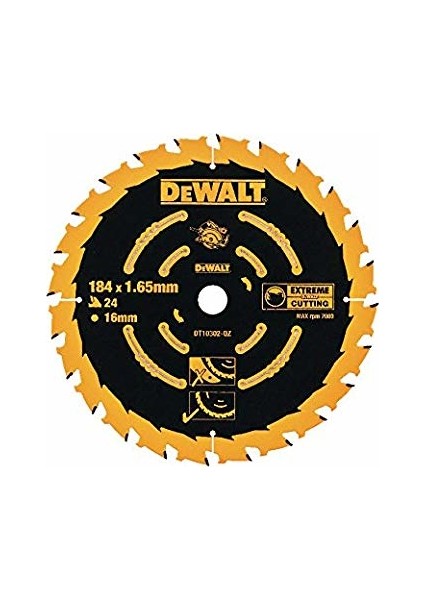 Dt10303 - 185X16Mm 40T Extreme Daire Testere Bıçak
