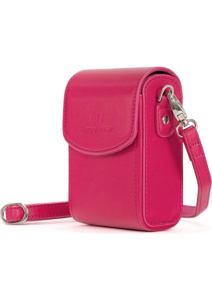 Canon G7 X, G7 X Mark III Suni Deri Dikey Kamera Çantası