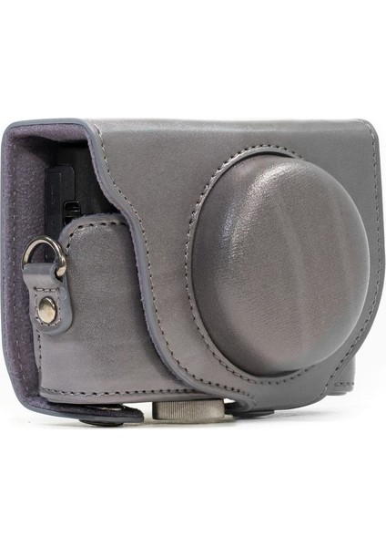 Sony Rx100VI, Rx100V, Rx100IV Suni Deri Kamera Çantası