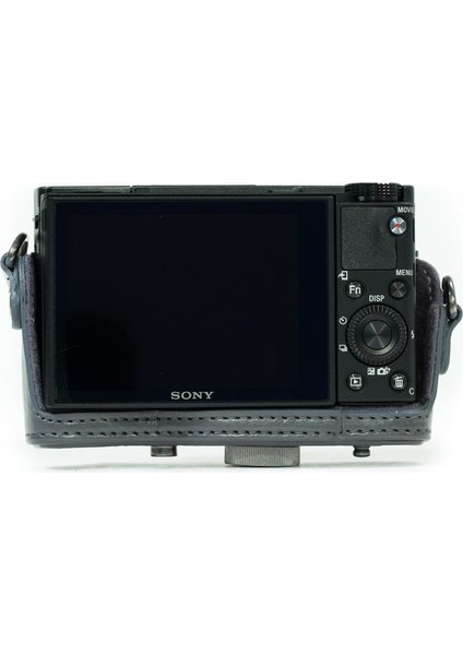 Sony Rx100VI, Rx100V, Rx100IV Suni Deri Kamera Çantası modelleri