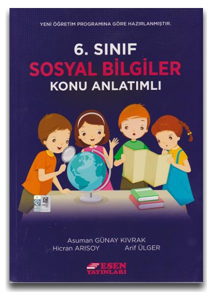 Esen Yayınları 6. Sınıf Sosyal Bilgiler Konu Anlatımlı