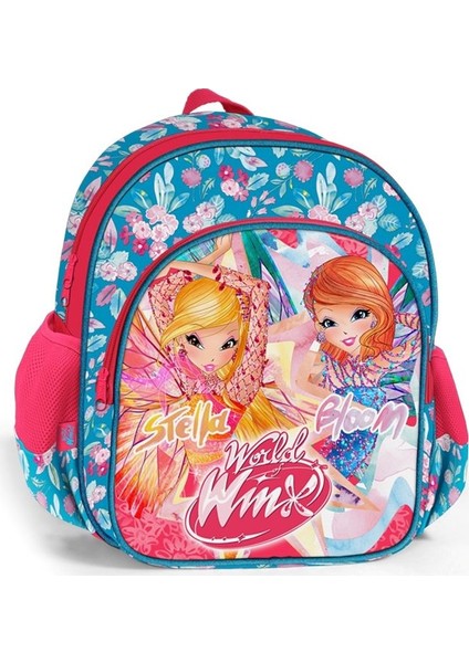 Winx Stella ve Bloom Anaokulu Çantası - İki Bölmeli