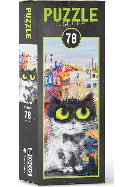 Blue Focus BF052 Cute Cat 78 Parça Puzzle