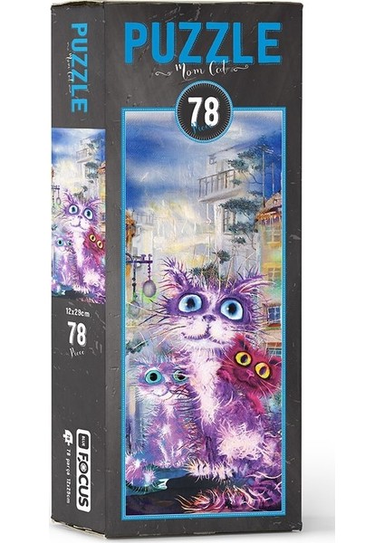 BF053 Mom Cat 78 Parça Puzzle