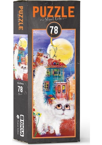 Blue Focus BF056 Street Cats 78 Parça Puzzle