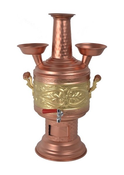 Bakır Semaver 5 Litre