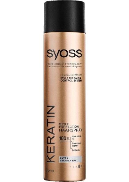 Keratin Keratinli Güçlü Tutucu Saç Spreyi 400 ml