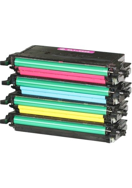 Premium® Samsung CLP620ND Uyumlu 4 Renk Muadil Toner Seti
