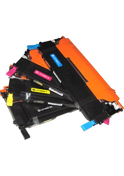 Premium® Samsung CLT K407 Uyumlu 4 Renk Muadil Toner Seti fiyatları