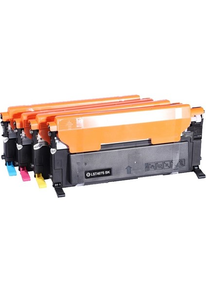 Premium® Samsung CLP315 Uyumlu 4 Renk Muadil Toner Seti