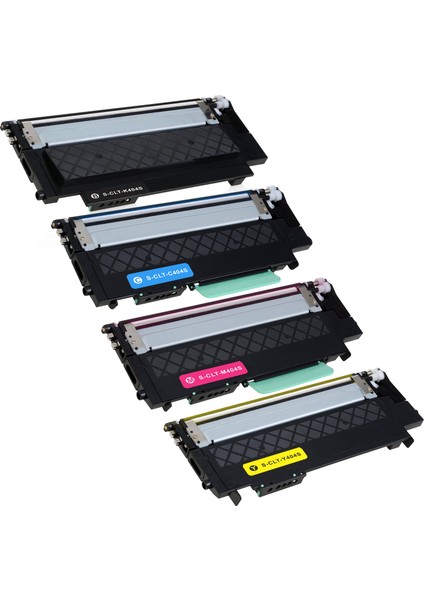 Premium® Samsung CLT 404 Uyumlu 4 Renk Muadil Toner Seti