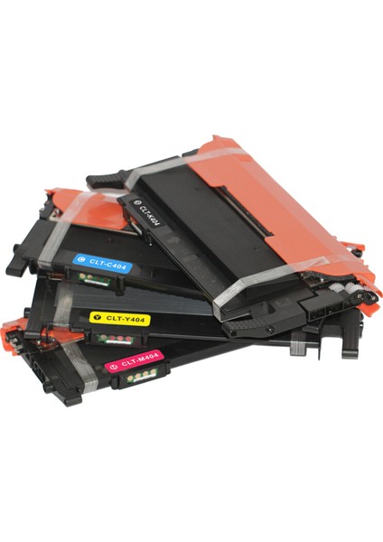 Premium® Samsung CLT 404 Uyumlu 4 Renk Muadil Toner Seti