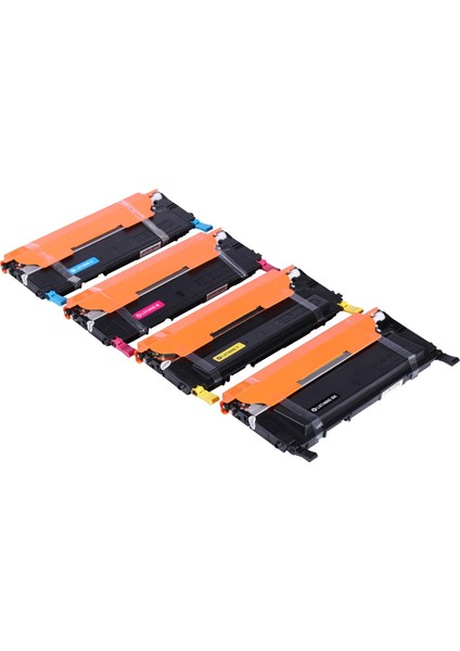Premium® Samsung CLT 407 Uyumlu 4 Renk Muadil Toner Seti