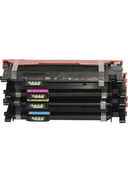 Premium® Samsung CLP365 Uyumlu 4 Renk Muadil Toner Seti fiyatları