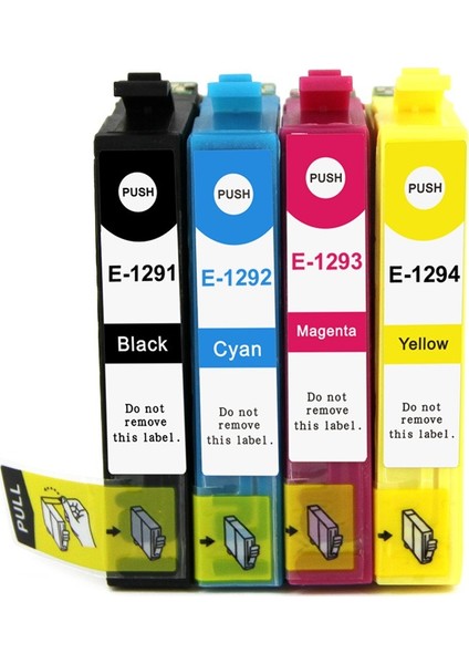Premium® Epson Stylus SX230 Uyumlu 4 Renk Muadil Kartuş Seti