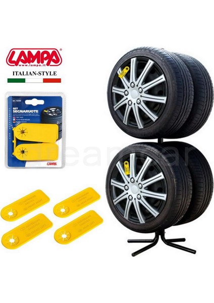 Segnaruote Lastik Bilgi Etiketi 4 Ad 02490 fiyatları
