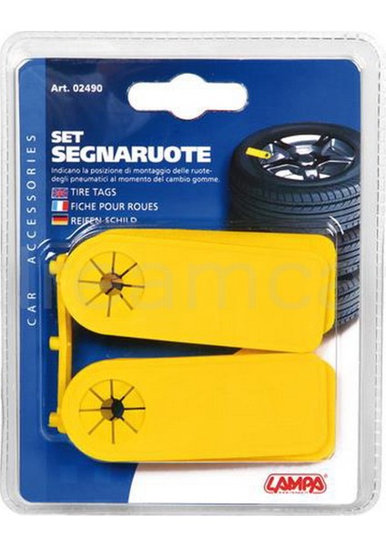 Segnaruote Lastik Bilgi Etiketi 4 Ad 02490 indirimleri