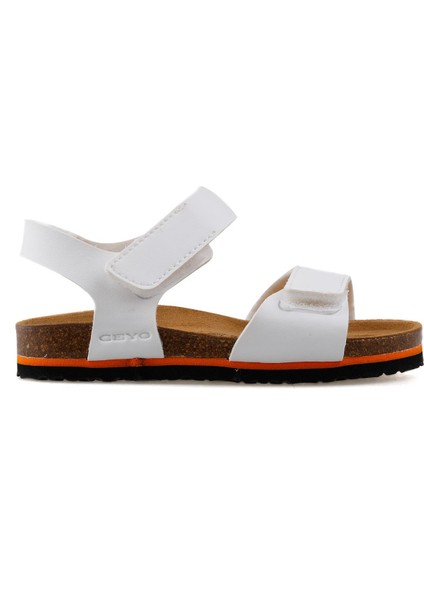 9910-F11-Beyaz-C Çocuk Sandaleti