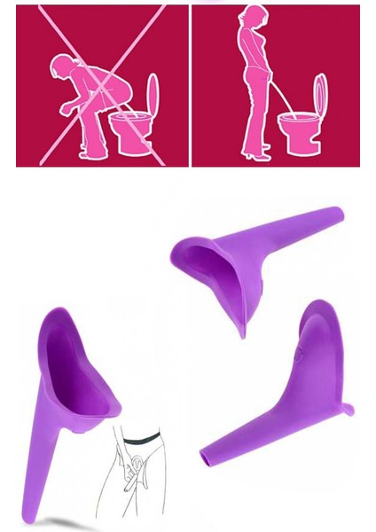 Piez Kadınlar İçin Hijyenik Ayakta İşeme Aparatı