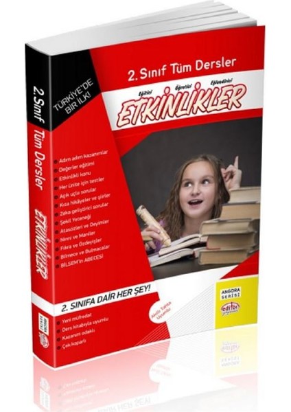 Angora Serisi 2. Sınıf Tüm Dersler Etkinlikler Kitabı