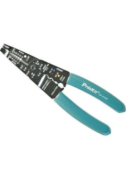 Proskit Cp 412G Tel Sıyırıcı/Sıkma Pensesi