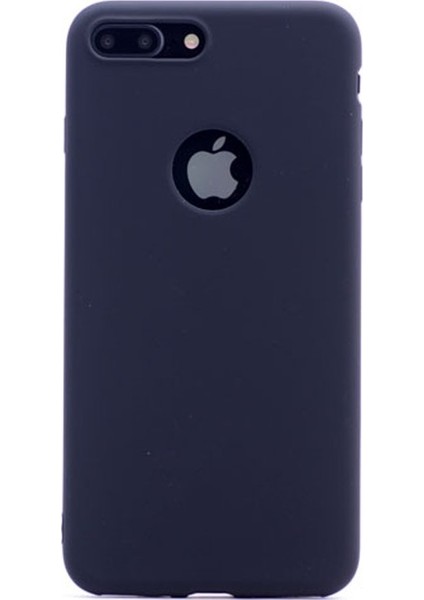 Apple iPhone 8 Plus Kılıf Premier Silikon Nano Cam Koruyucu Siyah