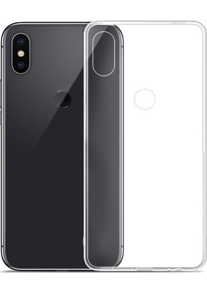 Xiaomi RedMi Note 5 Pro Kılıf 0.2 mm Silikon Kılıf Nano Glass Şeffaf