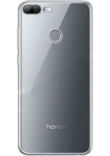 Huawei Honor 9 Lite Kılıf 0.2 mm Silikon Esnek Kılıf Nano Glass Şeffaf