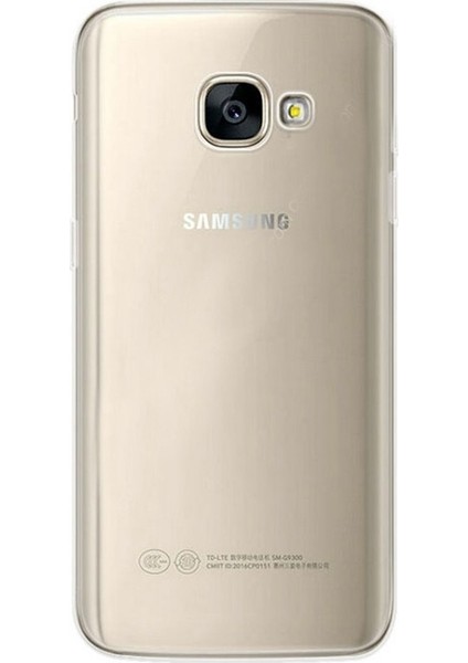 Samsung Galaxy A5 2017 Kılıf 0.2 mm Silikon Nano Glass Şeffaf