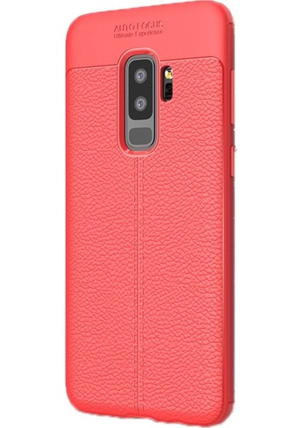 Samsung Galaxy S9 Plus Kılıf Niss Silikon 3D Cam Kırmızı