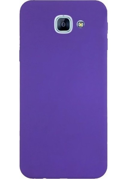 Samsung Galaxy A5 2017 Kılıf Premier Silikon Kapak Nano Glass Mor