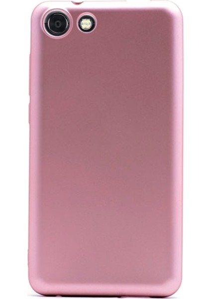 Vestel Venüs V4 Premier Silikon Kılıf Nano Glass Koruyucu Bronz