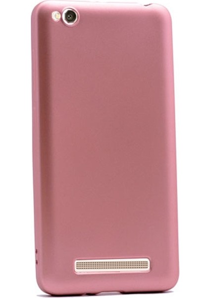 Xiaomi Redmi 4A Premier Silikon Kılıf Nano Glass Bronz