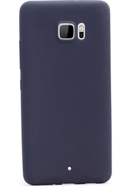 HTC U Ultra Premier Silikon Kılıf Nano Glass Ekran Koruyucu Siyah