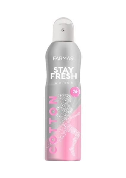 Stay Fresh Cotton Deodorant For Women 150 ml