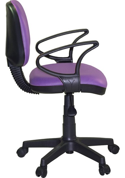 Kozmo Lux Kollu Çalışma Koltuğu Deri Turuncu modelleri