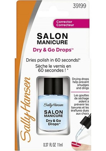 Salon Manicure Dry - Go Drops 60 Saniyede Oje Kurutucu Damla