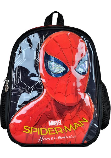 Marvel Spider-Man 95346 Siyah Kırmızı Erkek Çocuk Okul Çantası