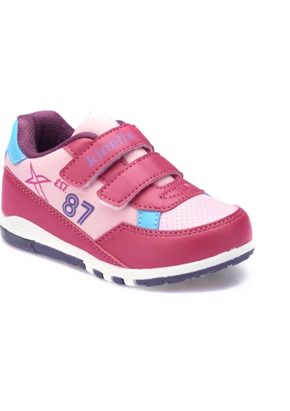 Melsi Fuşya Açık Pembe Kız Çocuk Sneaker Ayakkabı