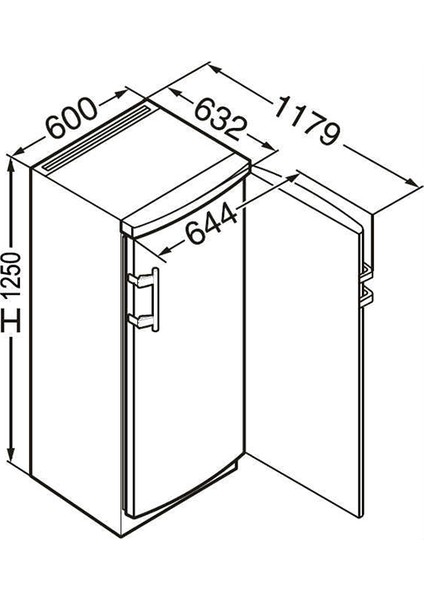 Gp 2033 Comfort Dikey Derin Dondurucu