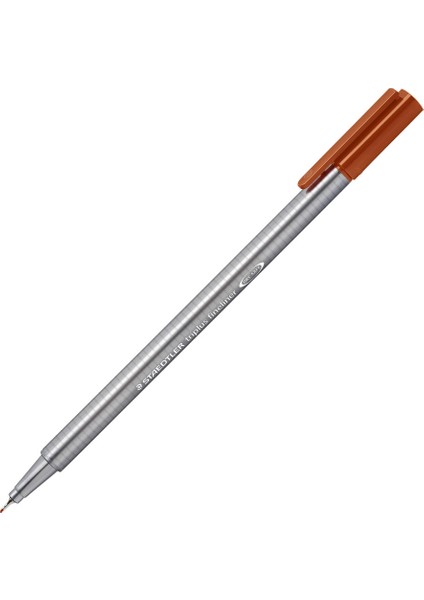 Triplus Üçgen Fineliner Kalem Kızıl 334-48
