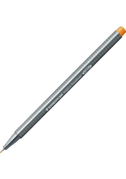 Triplus Üçgen Fineliner Kalem Taba 334-7