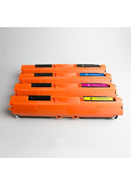 Premium® Canon Crg729 Uyumlu 4 Renk Muadil Toner Seti
