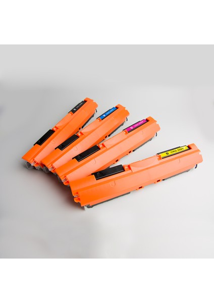 Premium® Canon Lbp 7010C Uyumlu 4 Renk Muadil Toner Seti