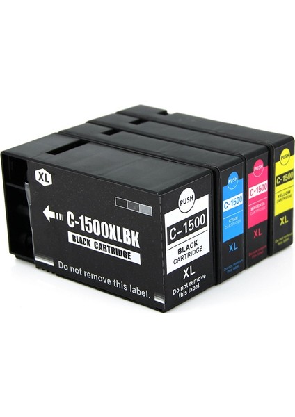 Premium® Canon Maxıfy Mb2350 Uyumlu Yüksek Kapasite 4 Renk Muadil Kartuş Seti